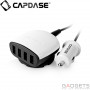 Автомобильное з/у Capdase Quartet USB Car Charger Boosta Z4 (6.2 A) White (CA00-7B02) фото 0