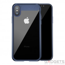 Чехол Baseus Suthin Case Dark Blue для iPhone X (ARAPIPH8-SB15)
