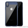 Чехол Baseus Suthin Case Dark Blue для iPhone X (ARAPIPH8-SB15) фото 0