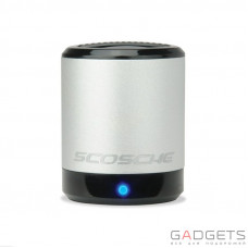 Портативная колонка Scosche boomCAN (Silver)