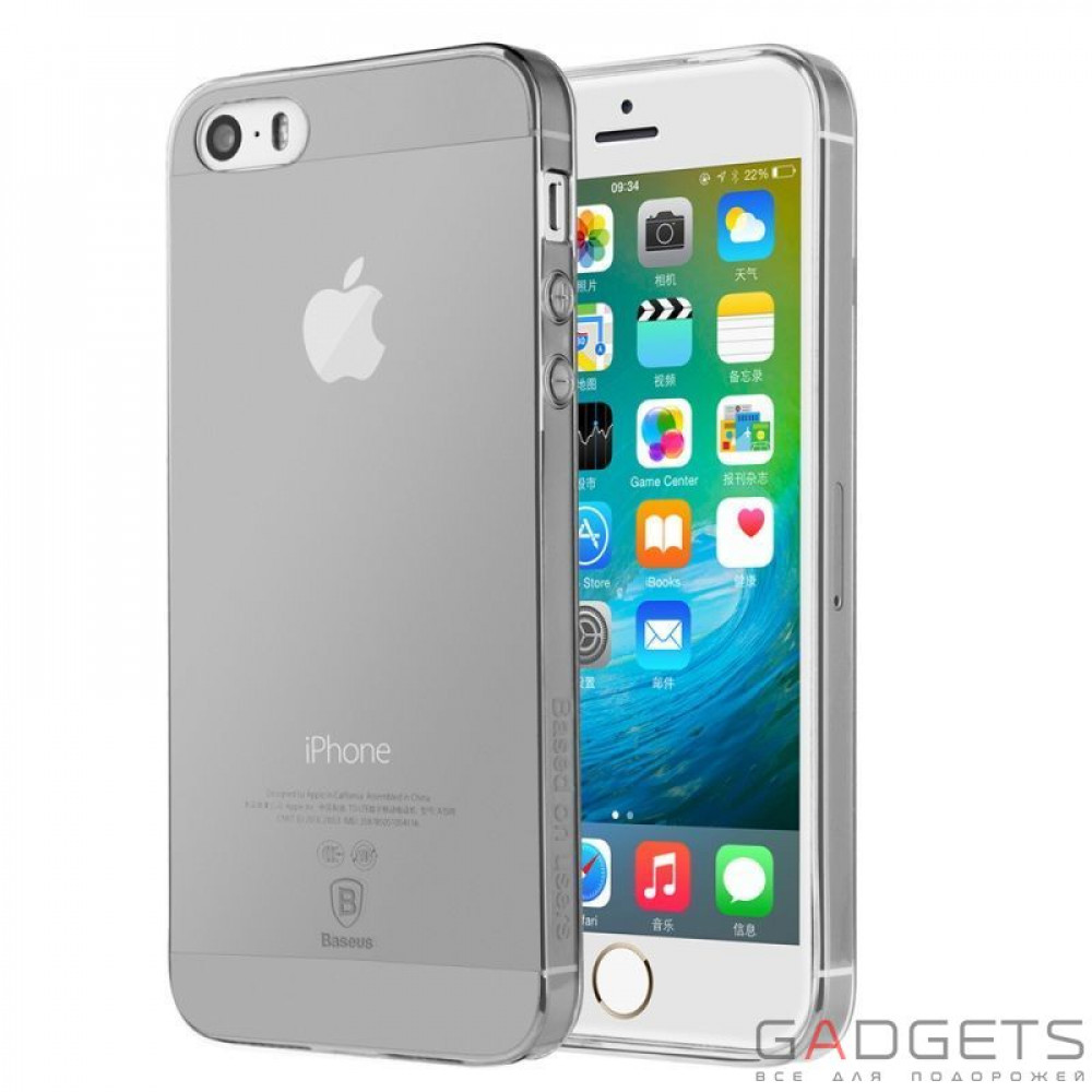 Фото Чохол-накладка Baseus Simple Case для iPhone 55sSE Black