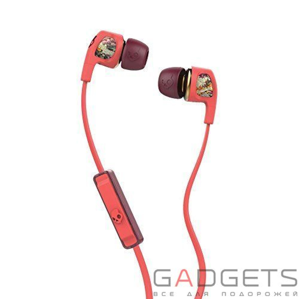 Фото Навушники Skullcandy Floral Dime w/mic 1 (S2PGGY-419)