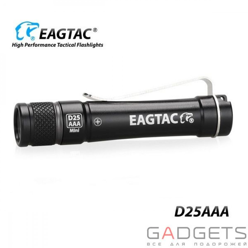 Фото Ліхтарик Eagletac D25AAA Nichia 219B CRI 92 (350115 Lm) Gray