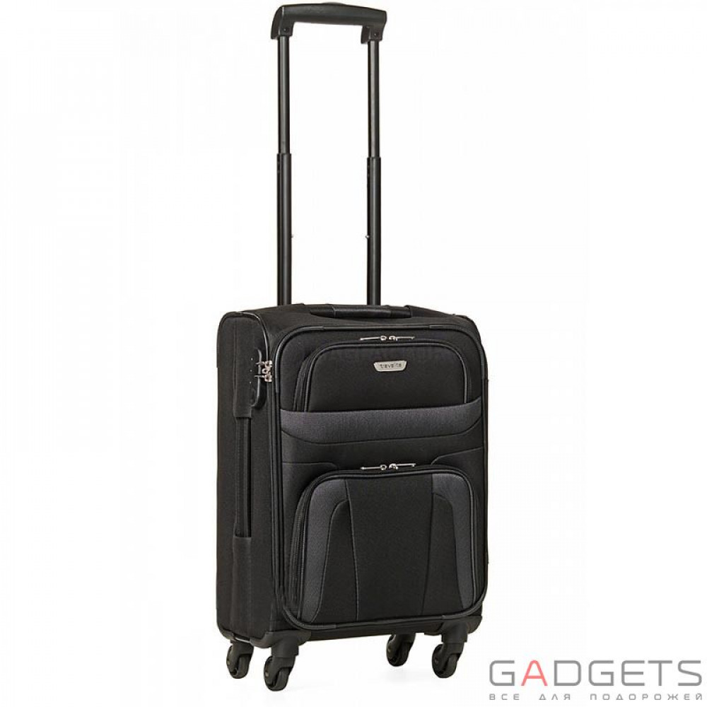 Фото Чемодан на 4-х колесах Travelite Orlando (S) 35 л Black (TL098547-01)