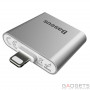 Адаптер Baseus IP To Double IP Socket Adapter L39 Silver фото 0