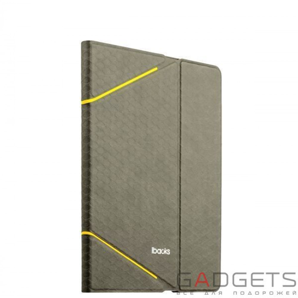 Фото Чехол iBacks VV Structure Leather Case Fish Scale для iPad Air 2 Gray