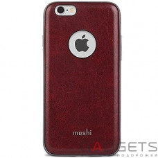 Чехол-накладка Moshi iGlaze Napa Vegan Leather Case Burgundy Red for iPhone 6/6S (99MO079321)