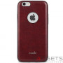 Чехол-накладка Moshi iGlaze Napa Vegan Leather Case Burgundy Red for iPhone 6/6S (99MO079321) фото 0