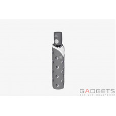 Зонт складной женский Perletti Technology Серый горошек (21603;5448)