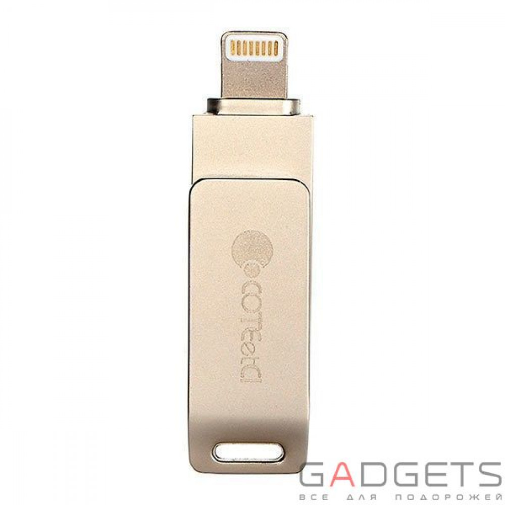 Фото Флеш память COTEetCI iUSB Civilian Version U2 16G Gold (CS5123-16G0)