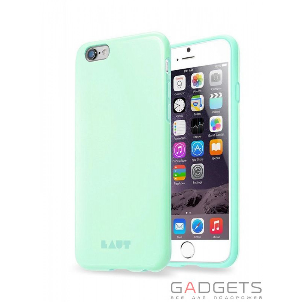 Фото Чехол Laut Pastels для iPhone 6/6s Мятный (LAUT_IP6_HXP_MT)