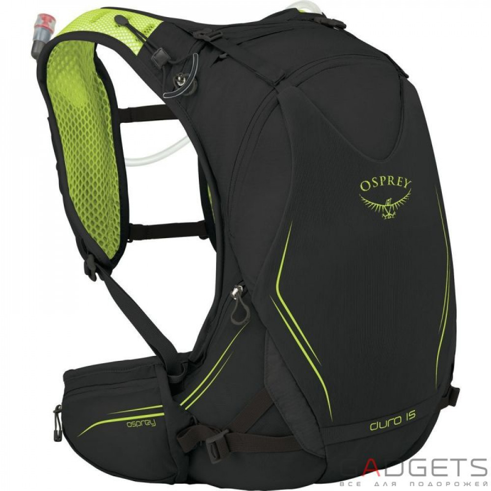Фото Рюкзак Osprey Duro 15 Electric Black S  M, чорний
