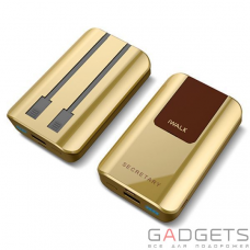 Внешний аккумулятор iWALK Secretary 10000mAh Universal Backup Battery Gold