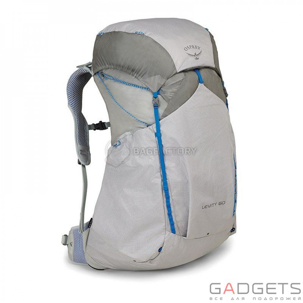 Фото Рюкзак Osprey Levity 60 Parallax Silver MD сірий