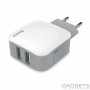 Мережевий зарядний пристрій Baseus Letour Charger 2 USB 2.4 Amp White фото 0