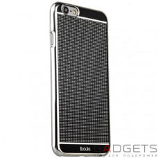 Чехол-накладка iBacks iFling Electroplating Transparent Case Black for iPhone 6 Plus 5.5''