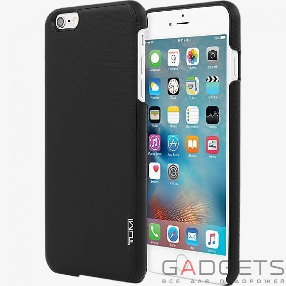 Фото Чехол TUMI Leather Snap Case для iPhone 5/5s/SE Split Leather Black (TUIPH-014-SPBLK)