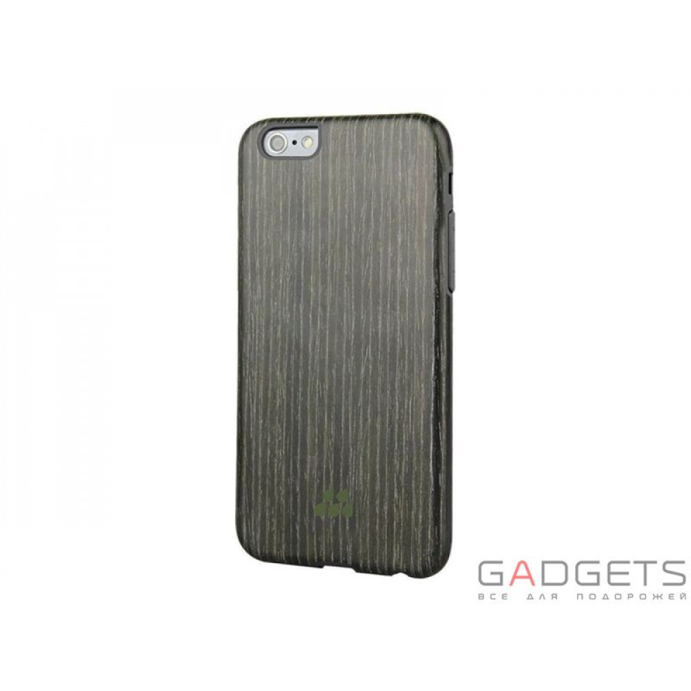 Фото Чохол Evutec SI Wood Case для iPhone 6/6s Чорний абрикос (AP-006-SI-WA5)