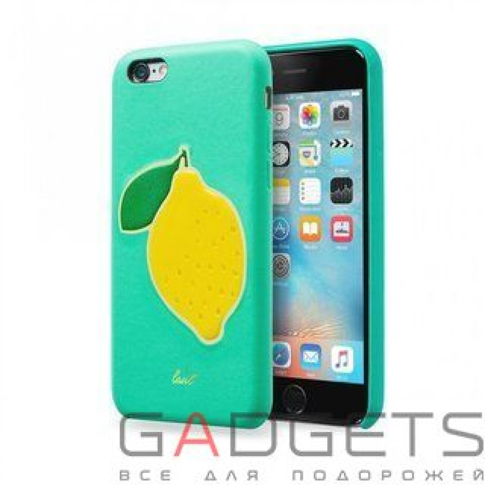 Фото Чехол Laut Kitsch Case для iPhone 6/6s Sherbert Бирюзовый (LAUT_IP6_KH_TU)