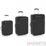 Комплект чемоданов Gabol Malasia Black (S/M/L) 3шт 113301-001 фото 0