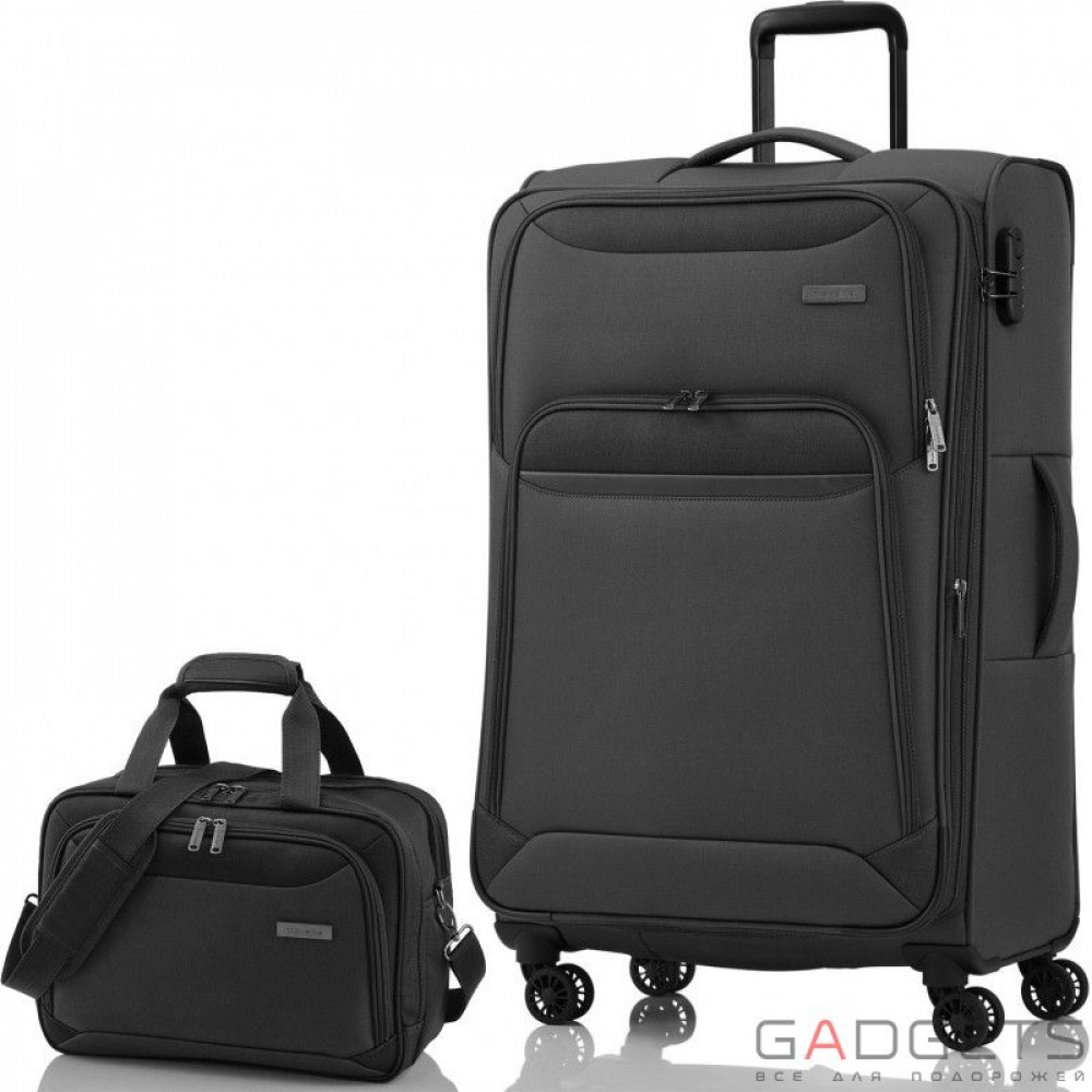 Фото Чемодан на 4-х колесах Travelite Kendo (L) 84 л Black (TL090341-01)