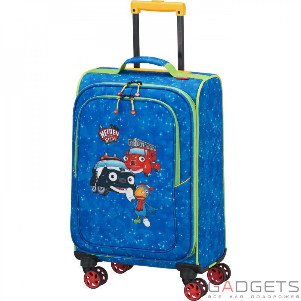 Фото Чемодан на 2-х колесах Travelite Heroes Of The City (S) 34 л Blue (TL081688-20)