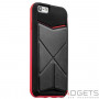 Чохол iBacks Protective Windmill Series PC Case для iPhone 6/6S Black/Red фото 0