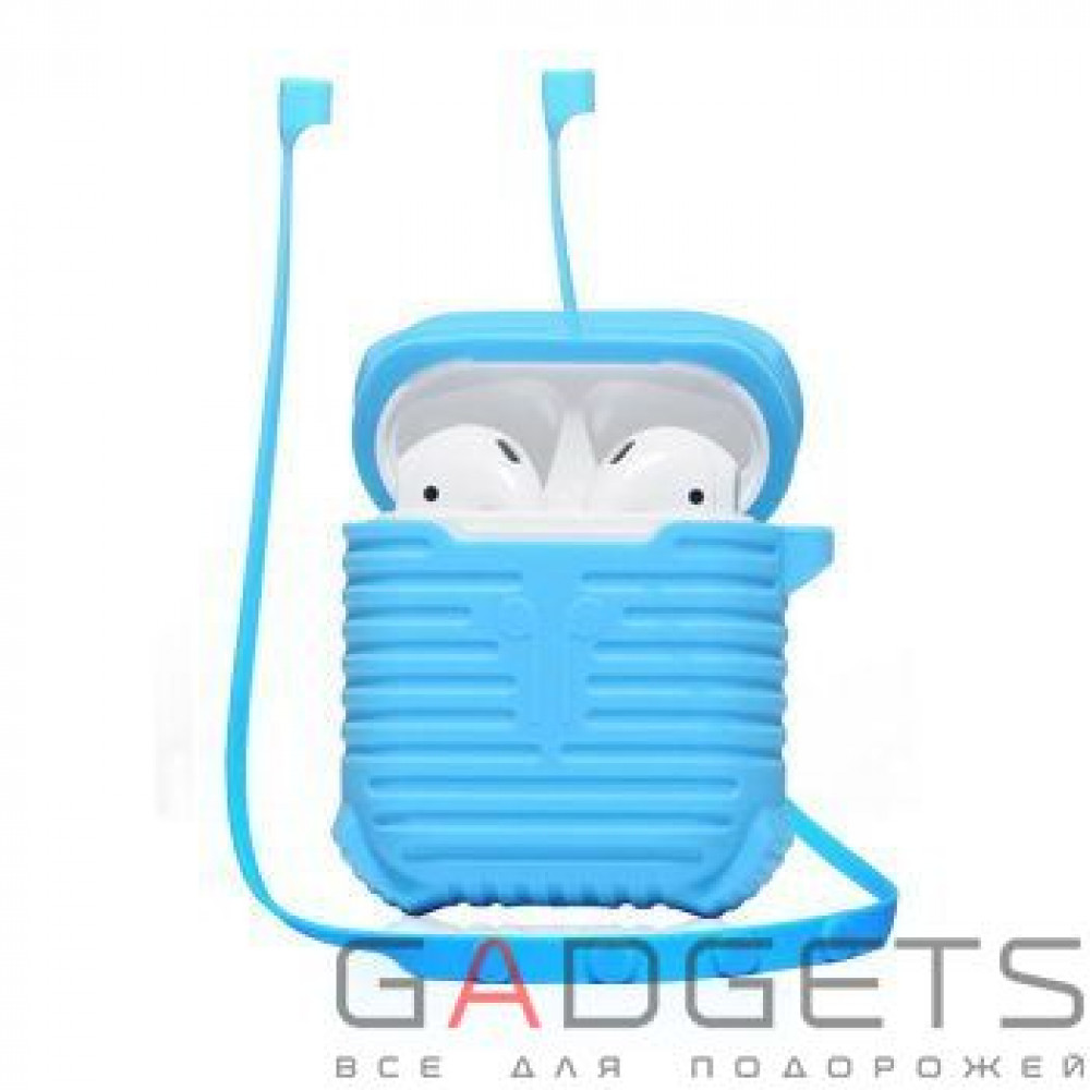 Фото Чохол COTEetCI Airpods Case+line Black (CS8108-BL)