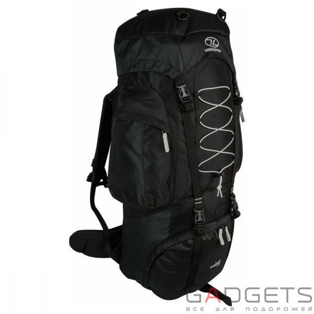 Фото Рюкзак туристический Highlander Rambler 88 Black/Silver