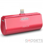 Зовнішній акумулятор iWALK Link Me3000L Compact rechargeable docking backup battery 3000 mAh for Apple Lighting Pink фото 0