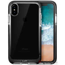 Чехол Laut Fluro для iPhone Х Black (LAUT_iP8_FR_BK)