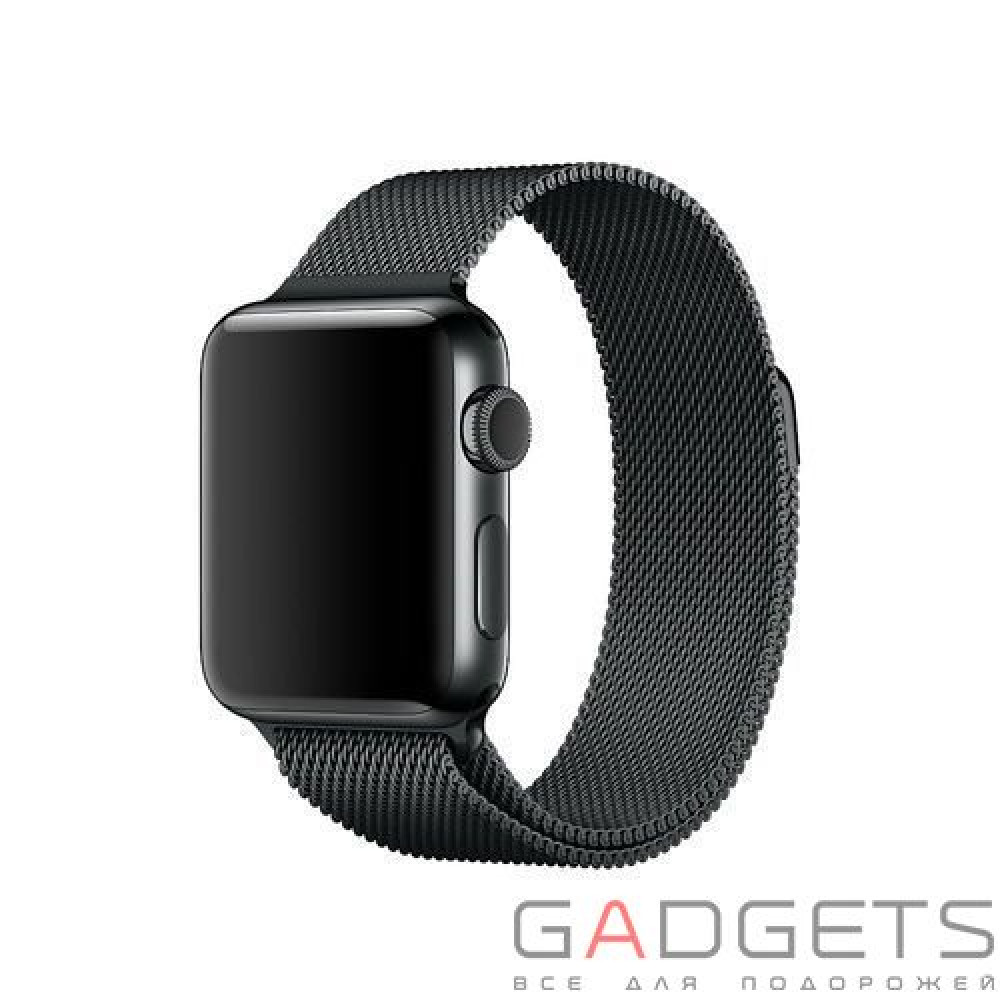 Фото Ремешок COTEetCI W6 Magnet Band для Apple Watch 38mm Black