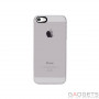 Чехол-накладка iBacks Transparent Case For iPhone 5/5S Gray фото 0