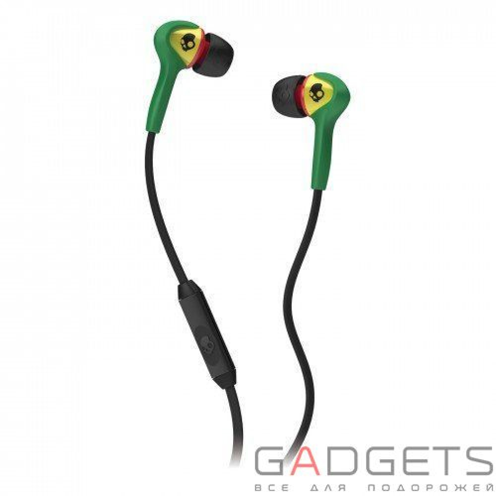 Фото Навушники Skullcandy Rasta Smokin Bud w/mic 1 (S2SBFY-058)