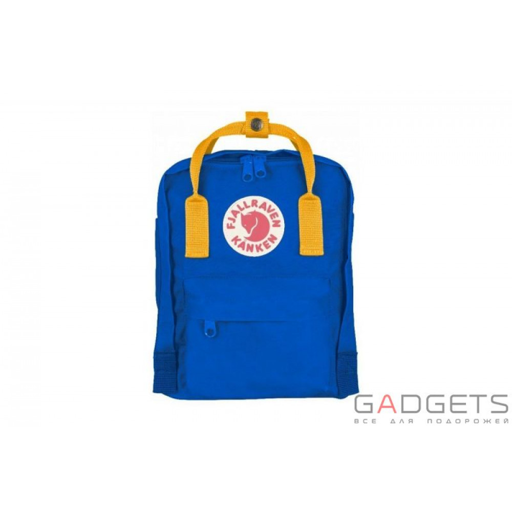 Фото Рюкзак FJALLRAVEN Kanken Mini UN Blue-Warm Yellow (23561.525-141)