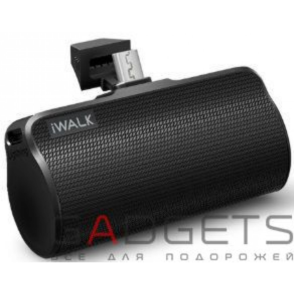 Фото Зовнішній акумулятор iWalk Link Me Plus Docking battery 3300mAh Micro USB version black (DBL3300M)