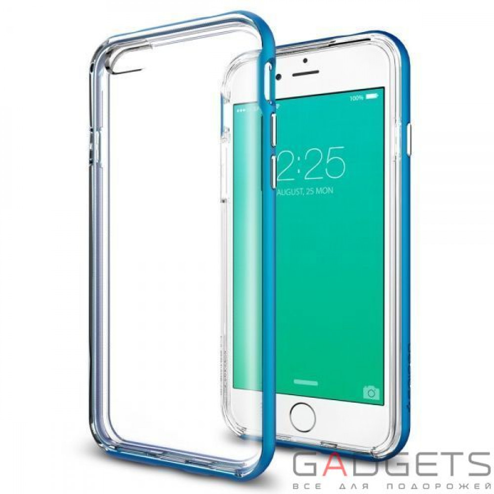 Фото Чехол-накладка Spigen Case Neo Hybrid EX Electric Blue for iPhone 6/6S (SGP11625)