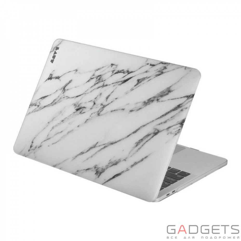 Фото Чохол-накладка Laut Huex Elemets для MacBook Air 13 (2018), білий мармур