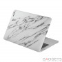 Чохол-накладка Laut Huex Elemets для MacBook Air 13 (2018), білий мармур фото 0