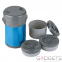 Термос Ferrino Inox Lunch Jug With 3 Containers 1.5 Lt Blue фото 0