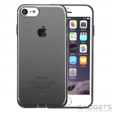 Чехол-накладка Baseus Simple Series Case (Clear) For iPhone 7 Transparent Black