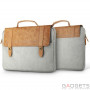 Сумка для ноутбука Baseus British Series Laptop Bag Brown/Gray фото 0