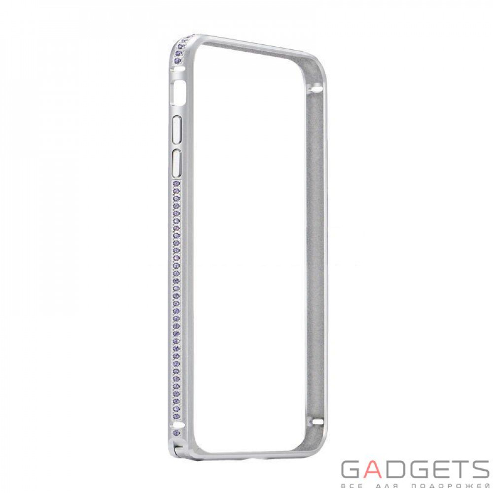 Фото Бампер COTEetCI Diamond Bumper для iPhone 7 Plus Silver