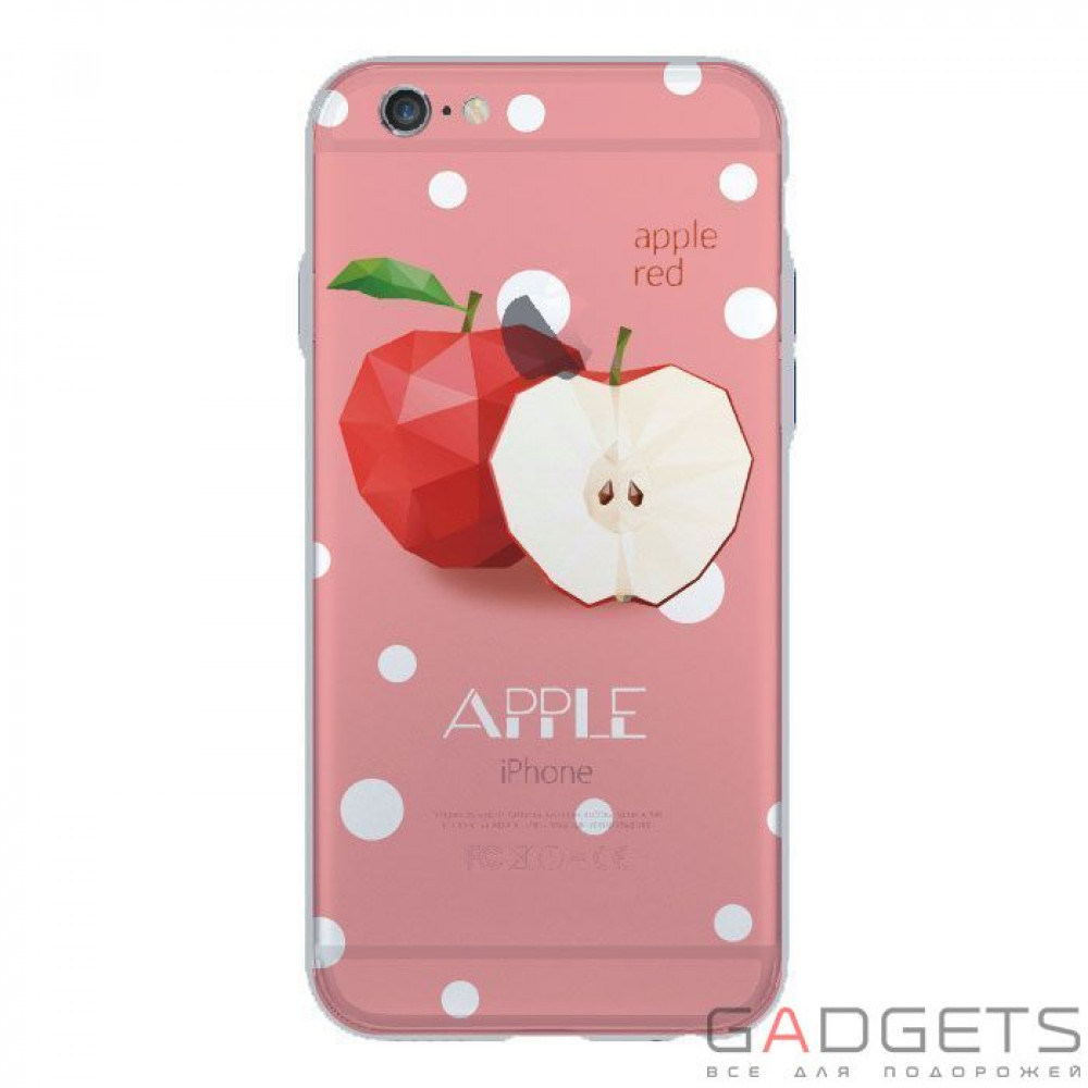 Фото Чохол-накладка WK Apple Red (CL221) Case для iPhone 66s