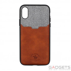 Чехол Polo Tasche для iPhone X Brown (SB-IPXSPPOC-BRW)