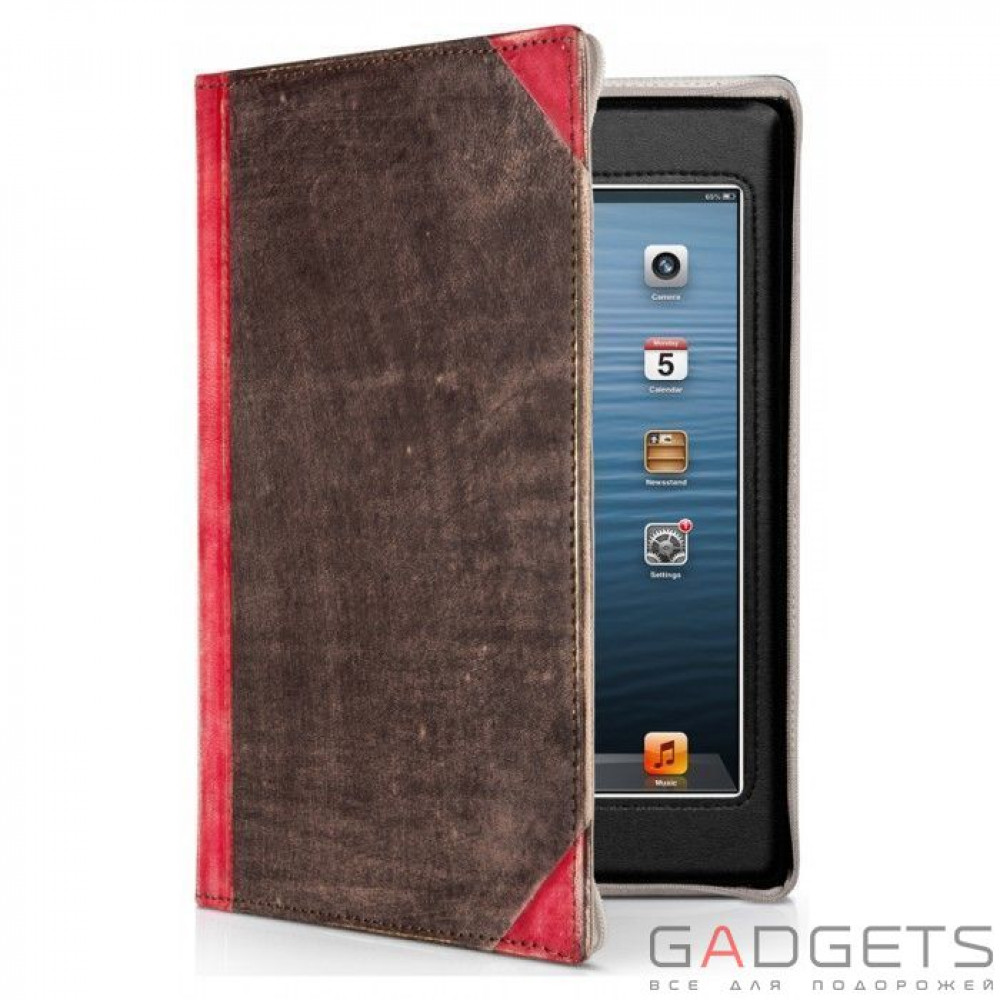 Фото Чехол-книжка Twelvesouth Leather Case BookBook Vibrant Red for iPad mini 3/iPad mini 2/iPad mini (TWS-12-1236)