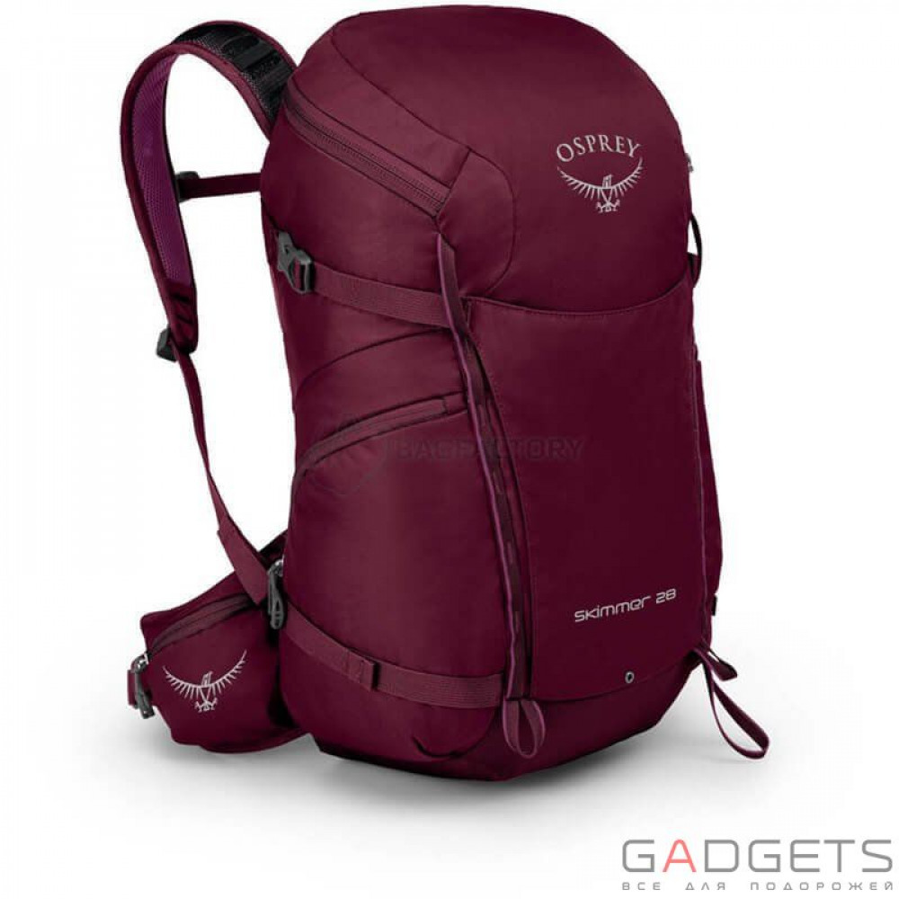 Фото Рюкзак Osprey Skimmer 28 Plum Red O/S фиолетовый