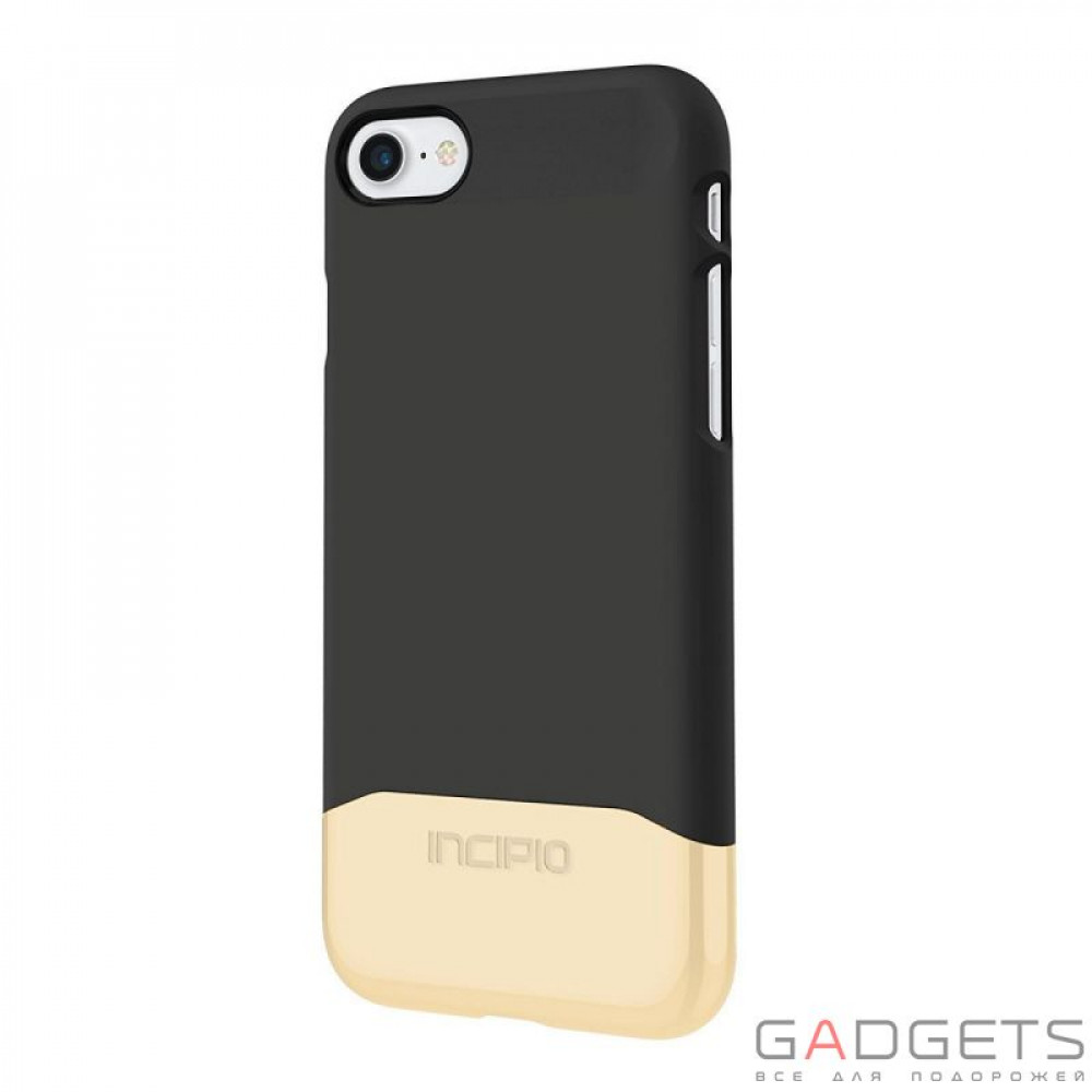 Фото Чохол Incipio Edge Chrome для Apple iPhone 7 Black/Gold (IPH-1475-BGD)
