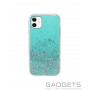 Чехол-накладка SwitchEasy Starfield for iPhone 11 Transparent Blue (GS-103-82-171-64) фото 0