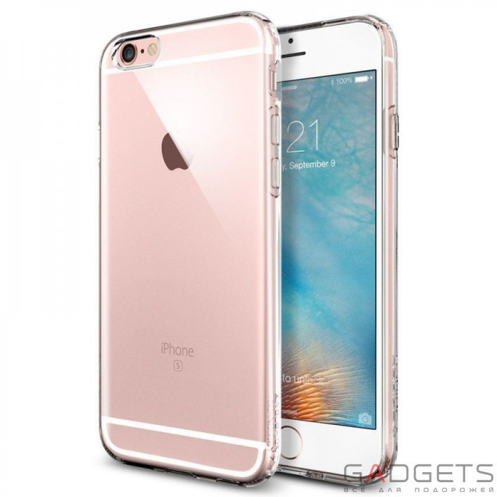 Фото Чехол-накладка Spigen Case Capsule Crystal Clear for iPhone 6/6S (SGP11753)